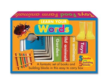 portada Learn Your Words: A fantastic set of books and building blocks in this easy to carry box (Books and Blocks)