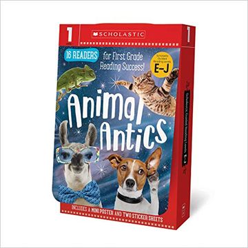 portada Grade 1 e-j Reader box set - Awesome Animals (Scholastic Early Learners) (in English)