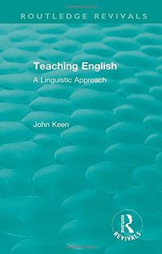 portada Teaching English: A Linguistic Approach (Routledge Revivals) (in English)