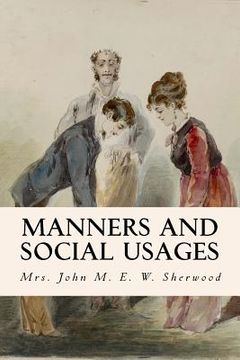 portada Manners and Social Usages (en Inglés)