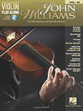 portada John Williams: Violin Play-Along Volume 38 (Hal Leonard Violin Play-Along)