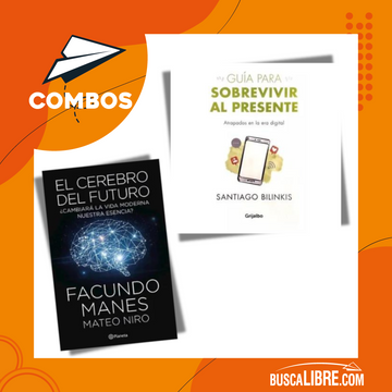 portada Guia para sobrevivir al presente + El Cerebro del Futuro (in Spanish)