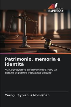 portada Patrimonio, memoria e identità (in Italian)