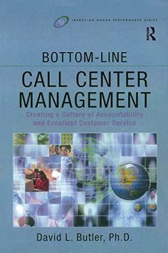portada Bottom-Line Call Center Management (en Inglés)