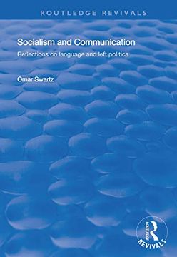 portada Socialism and Communication: Reflections on Language and Left Politics (en Inglés)