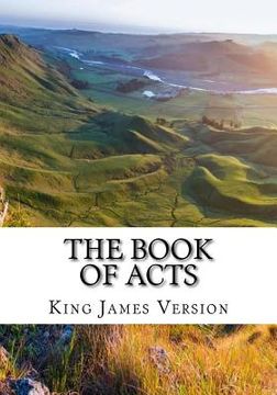 portada The Book of Acts (KJV) (Large Print) (en Inglés)