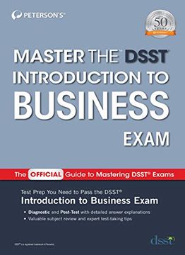 portada Master the Dsst Introduction to Business Exam (en Inglés)