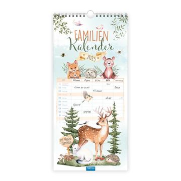 portada Trötsch Familienkalender Waldfreunde 2025