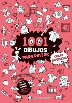 portada 1001 Dibujos Para Pintar Cosas Divertidas (in Spanish)