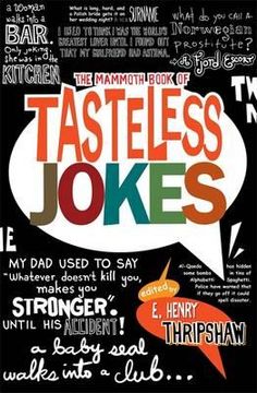 portada mammoth book of tasteless jokes (in English)