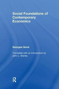 portada Social Foundations of Contemporary Economics (en Inglés)