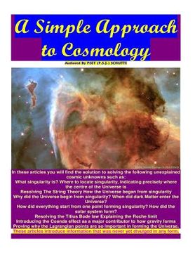 portada A Simple Approach to Cosmology (en Inglés)