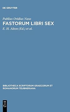 portada Fastorum Libri sex (Bibliotheca Scriptorum Graecorum et Romanorum Teubneriana) (in English)