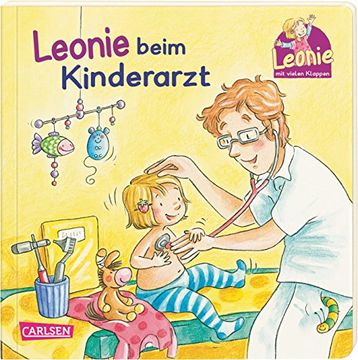 portada Leonie beim Kinderarzt: Pappbilderbuch mit Klappen (in German)