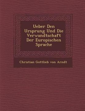 portada Ueber Den Ursprung Und Die Verwandtschaft Der Europ Ischen Sprache