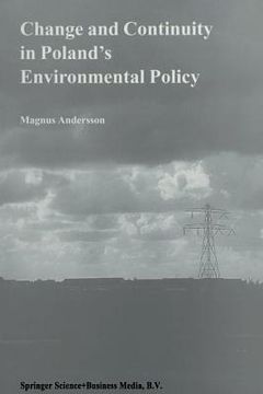 portada Change and Continuity in Poland's Environmental Policy (en Inglés)