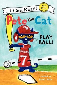 portada pete the cat: play ball!