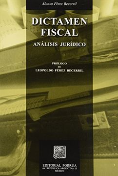 portada dictamen fiscal. analisis juridico