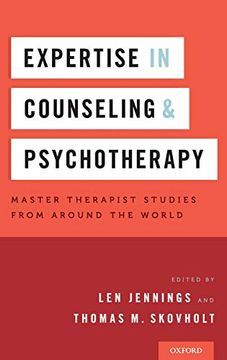 portada Expertise in Counseling and Psychotherapy: Master Therapist Studies From Around the World (en Inglés)