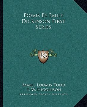portada poems by emily dickinson first series (en Inglés)
