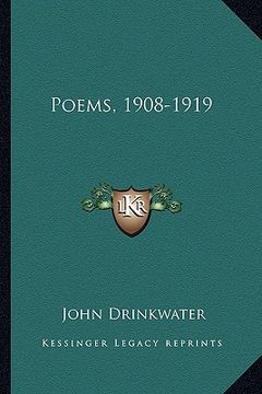portada poems, 1908-1919 (en Inglés)