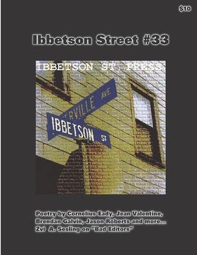 portada Ibbetson Street #33 (en Inglés)
