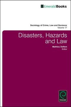 portada disasters, hazards, and law (en Inglés)