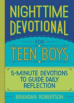 portada Nighttime Devotional for Teen Boys: 5-Minute Devotions to Guide Daily Reflection 