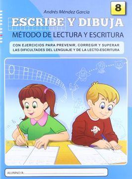 portada Escribe y dibuja: Cuaderno 8 (in Spanish)