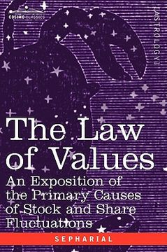 portada the law of values: an exposition of the primary causes of stock and share fluctuations (en Inglés)