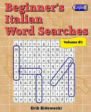 portada Beginner's Italian Word Searches - Volume 3 (en Italiano)