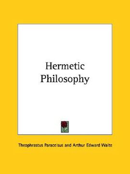 portada hermetic philosophy (en Inglés)