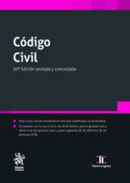 portada Codigo Civil (30º Ed. ) (in Spanish)