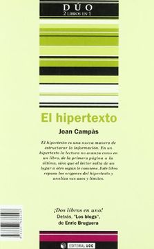 portada El Hipertexto; Los Blogs (in Spanish)