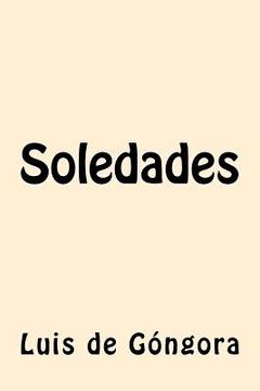 portada Soledades (Spanish Edition)