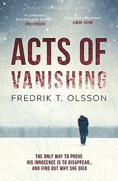 portada Acts of Vanishing