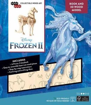 portada Incredibuilds: Disney Frozen 2: Water Nokk Book and 3d Wood Model 