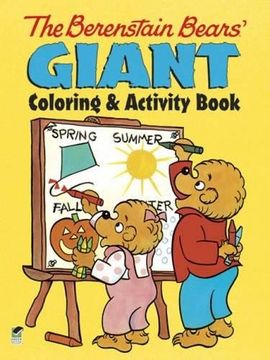 portada The Berenstain Bears' Giant Coloring and Activity Book (Dover Coloring Books for Children) (en Inglés)
