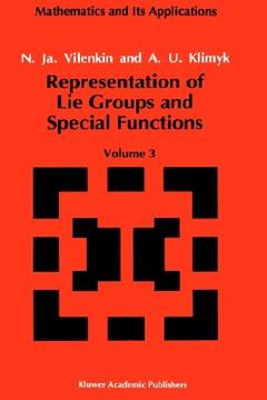 portada representation of lie groups and special functions: volume 3: classical and quantum groups and special functions (en Inglés)