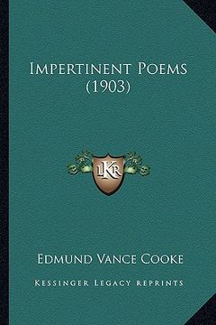 portada impertinent poems (1903) (en Inglés)