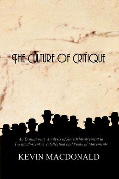 portada The Culture of Critique (in English)