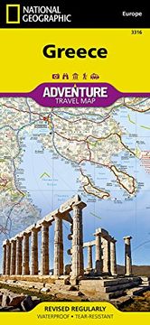 portada Greece Adventure Travel Map (Adventure map) (en Inglés)
