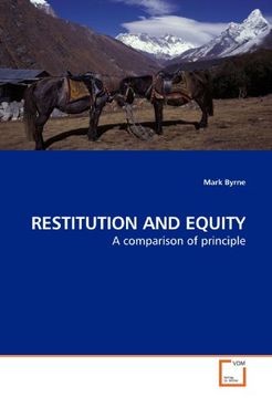 portada RESTITUTION AND EQUITY: A comparison of principle