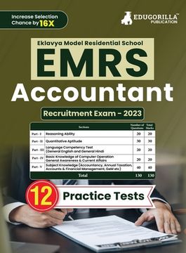 portada EMRS Accountant Exam Book 2023 (English Edition) - Eklavya Model Residential School - 12 Practice Tests (1500+ Solved Questions) with Free Access To O (en Inglés)