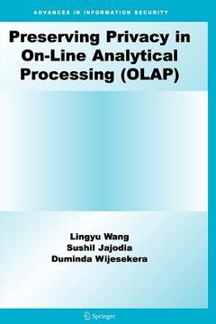 portada preserving privacy in on-line analytical processing (olap)