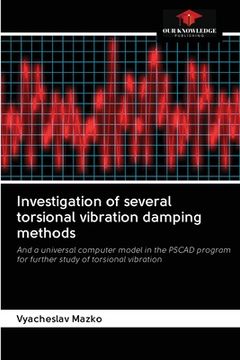 portada Investigation of several torsional vibration damping methods (in English)
