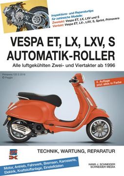 portada Vespa et, lx, Lxv, s Automatik-Roller (en Alemán)