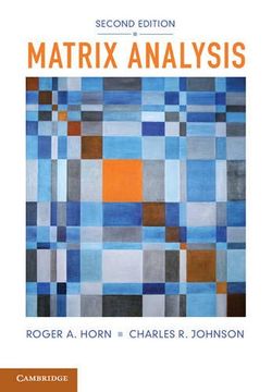 portada Matrix Analysis 2nd Edition Paperback 