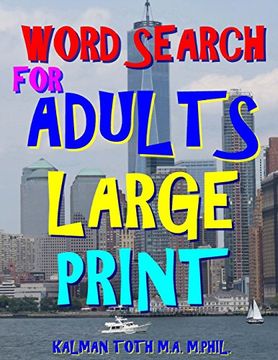 portada Word Search for Adults Large Print: 111 Large Print Word Search Puzzles