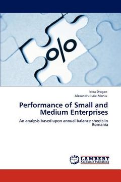 portada performance of small and medium enterprises (en Inglés)